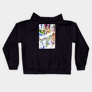 Colours in the Snow Kids Hoodie